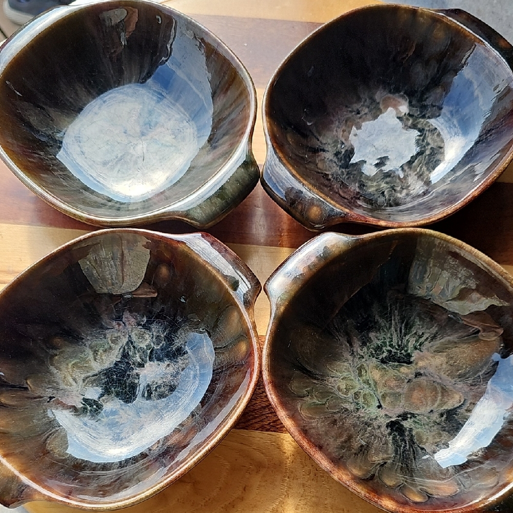 Set Of 4 MCM Beauceware Antique Bowls